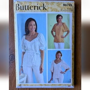 Butterick B6733 Pattern UNCUT Misses 6-14